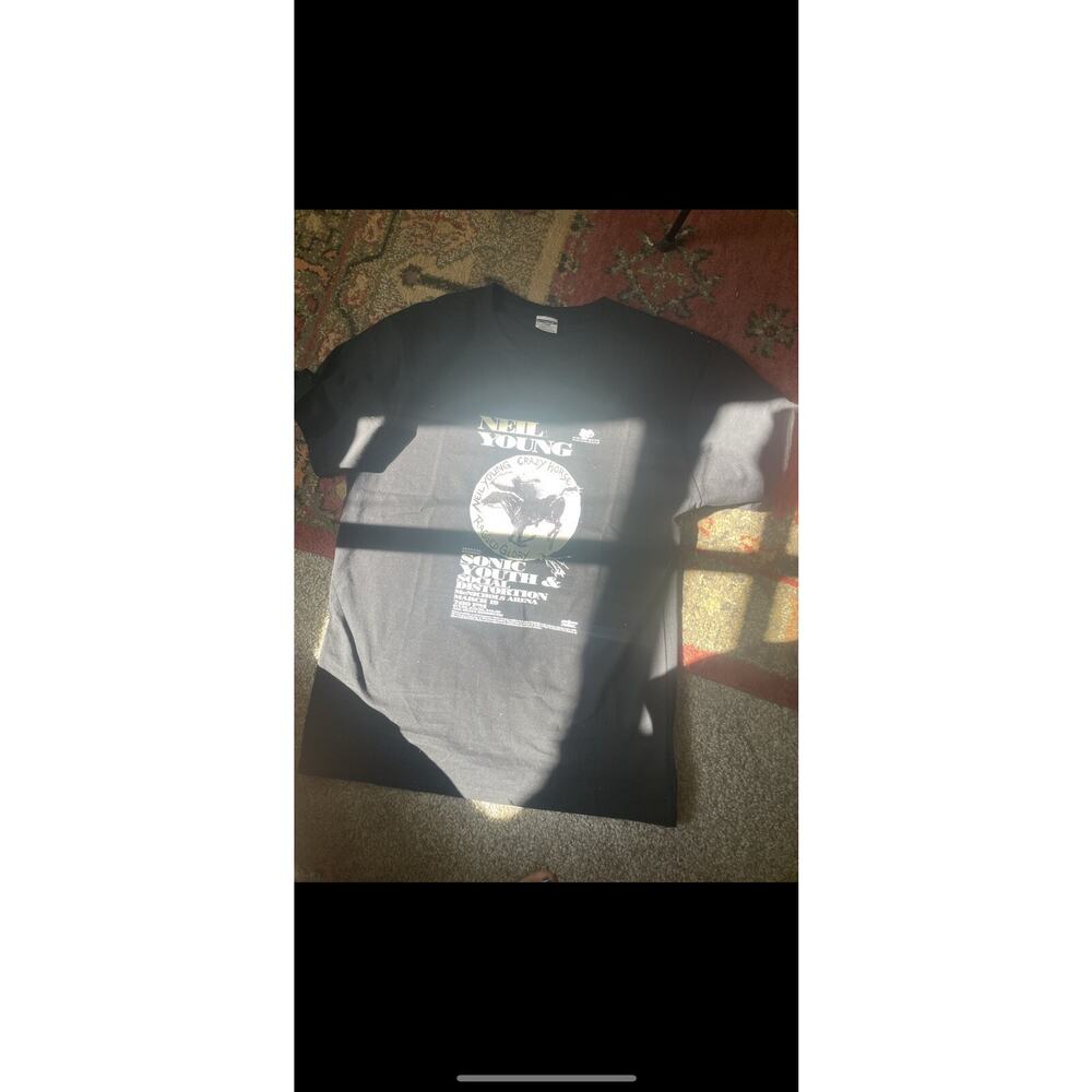 Vintage Neil Young People Social Distortion Sonic Youth Band Tshirt Free Tee XL - Picture 6 of 6